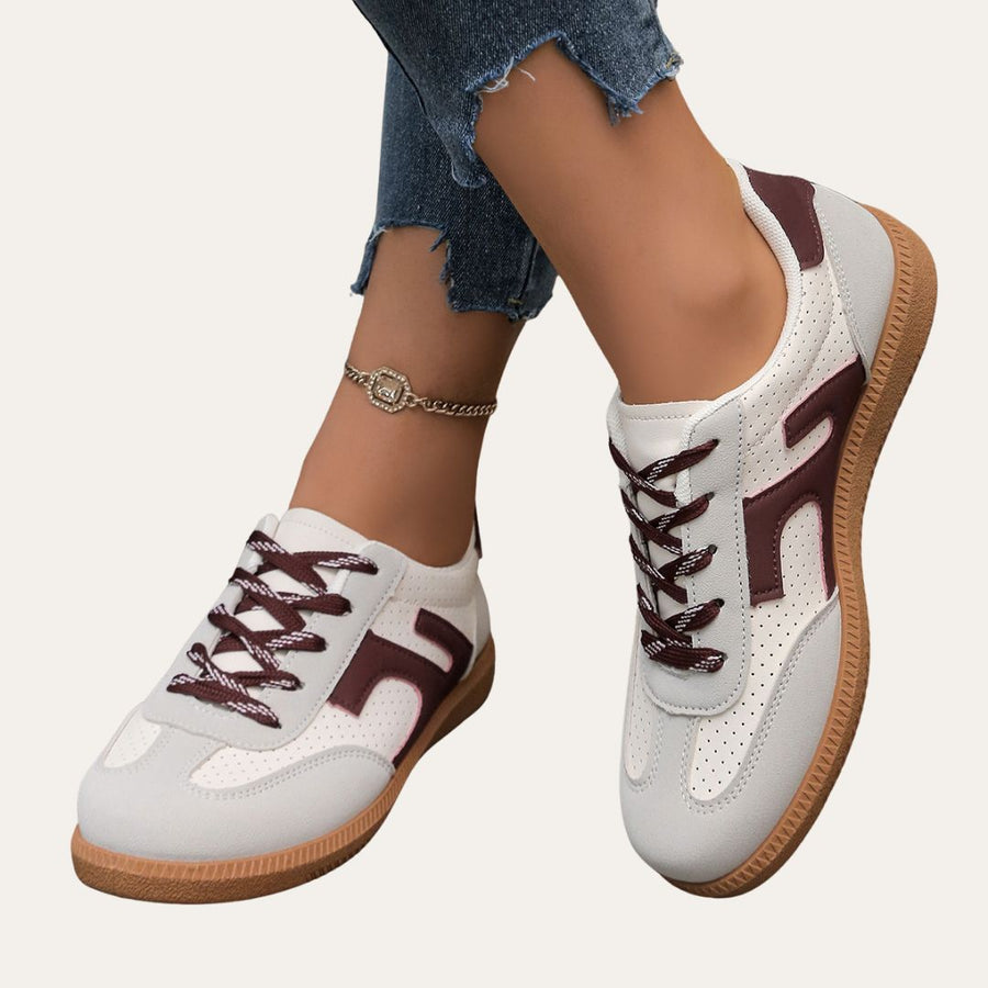Comfortable Stylish Leather Sneakers for Women