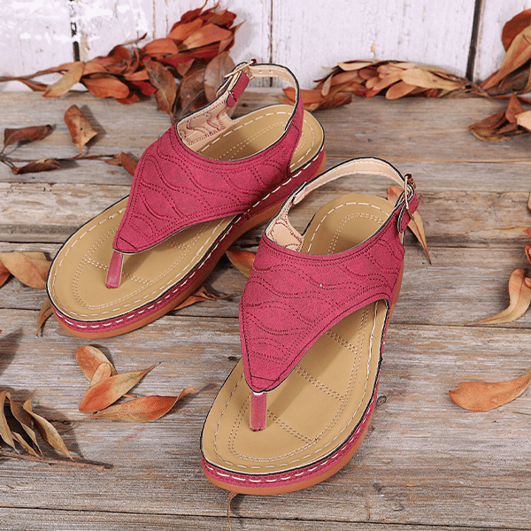 Women's Low-Wedge Women Orthopedic Sandals