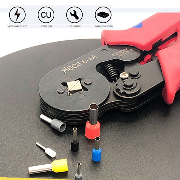 Self-Adjusting Crimp Tool