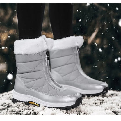 Warm Waterproof Insulated Snow Boots for Women