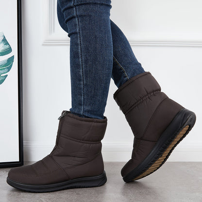 Waterproof Winter Snow Boots Warm Fur Lining Booties