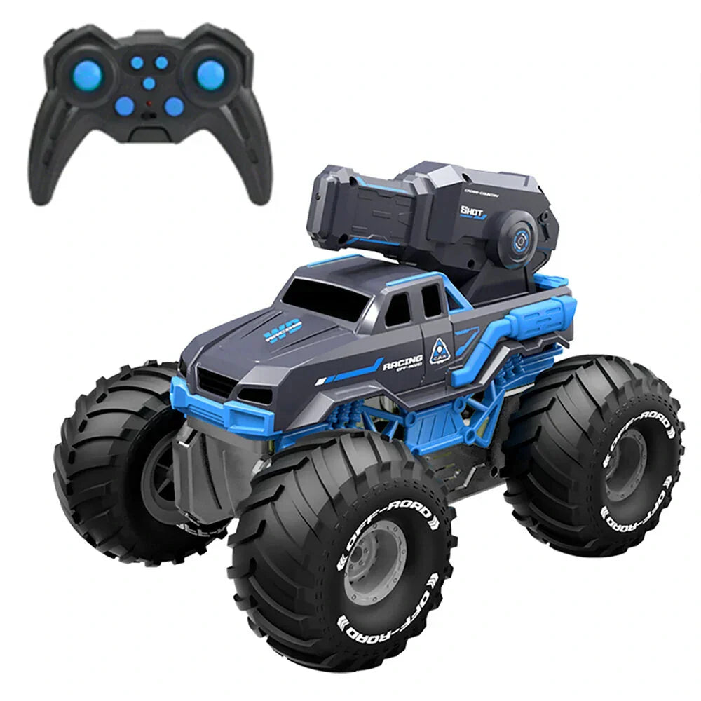 Remote Control Amphibious Car Water Blaster Toy