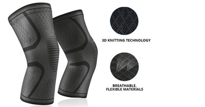 Knee Sleeve (1 Pair) - Knee Brace for Knee Pain