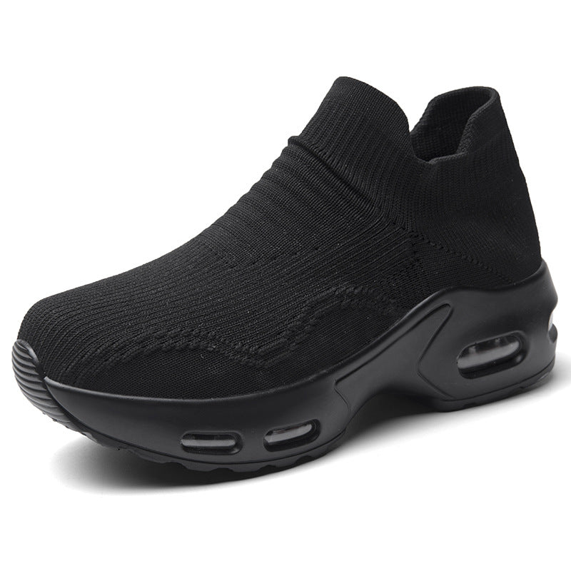 Women's Slip On Breathable Air Cushion Running Shoes