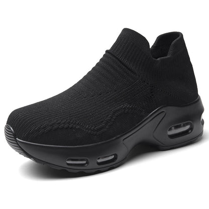 Women's Slip On Breathable Air Cushion Running Shoes