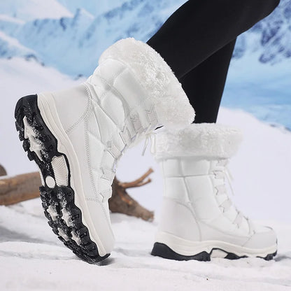 Warm Waterproof Winter Snow Boots for Women