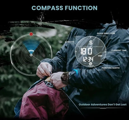 Carbon Fiber Outdoor Watch – Lightweight & Ultra-Durable