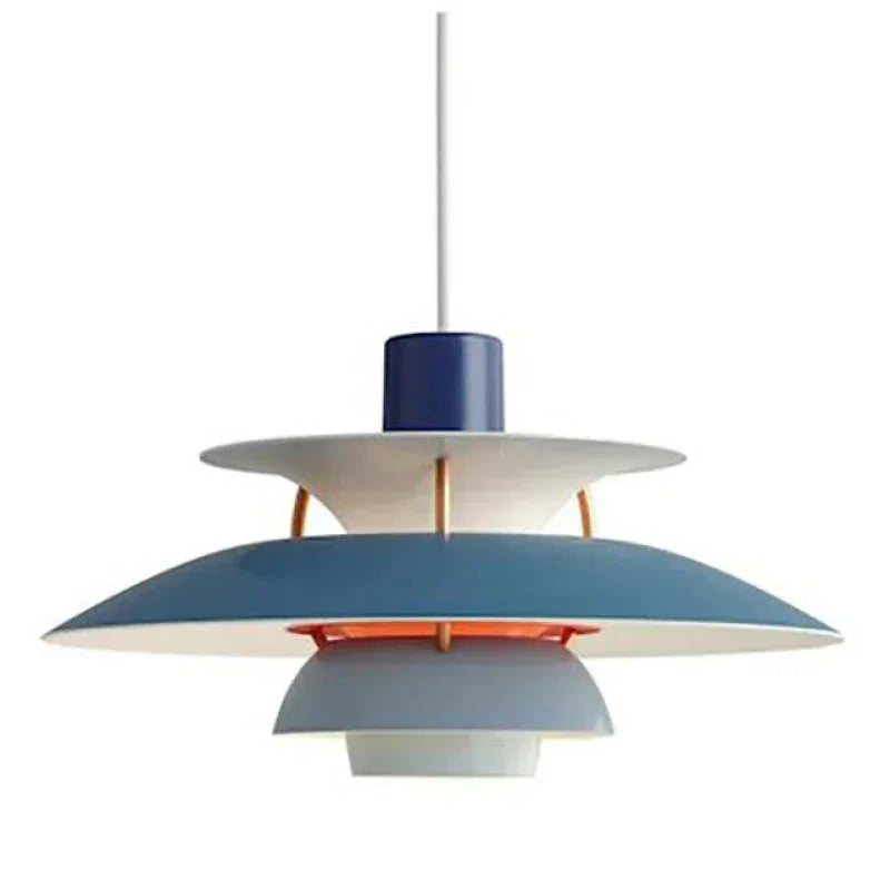 Stylish LED Hanging Lamp With Glass Shade