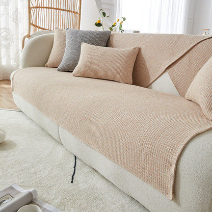 Linen Sofa Protector Cover for Pets, Sectional Sofa Cover
