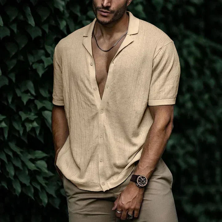 Lightweight Men's Linen Casual Shirt