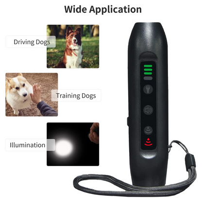 Ultrasonic Repeller And Anti-Bark Dog Training Device