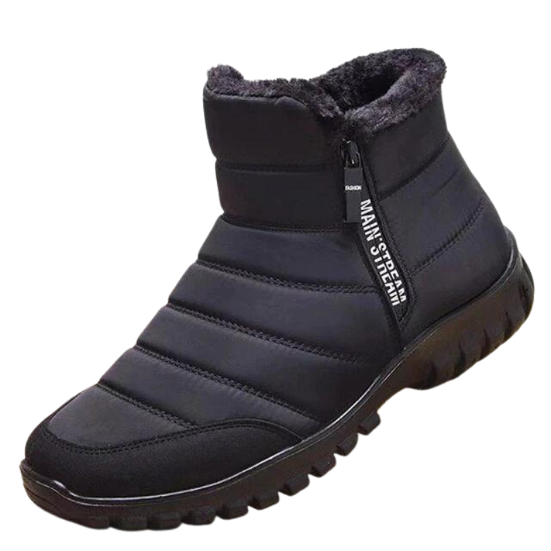Fur Ankle WaterProof Boots Orthopedic Shoes For Men Trendy Winter 2024