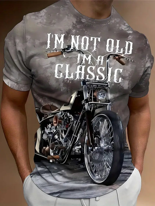 Vintage Style Mens Tee Shirt - OutfitLondon