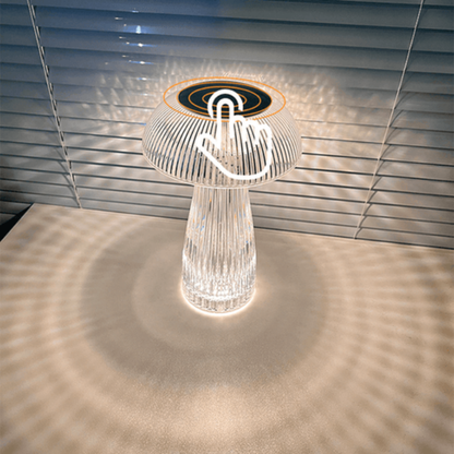 Rechargeable Crystal Jellyfish Table Lamp