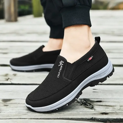 Men's Comfortable Slip-on Arch Support Athletic Walking Shoes