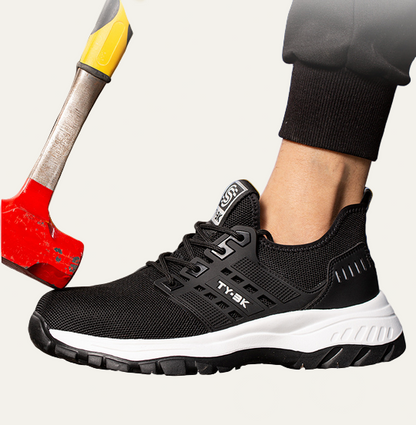 Breathable Men's Steel Toe Work Shoes