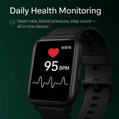 Fall Detection Watch for Seniors - 4G Medical Alarm with GPS & SOS Smart Watch
