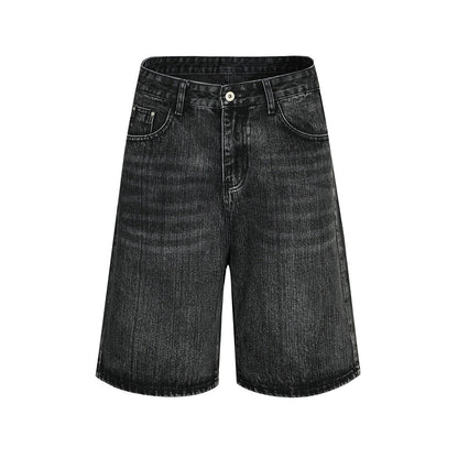 Men's Retro Denim Casual Shorts