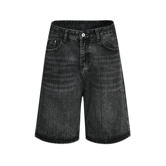 Men's Retro Denim Casual Shorts