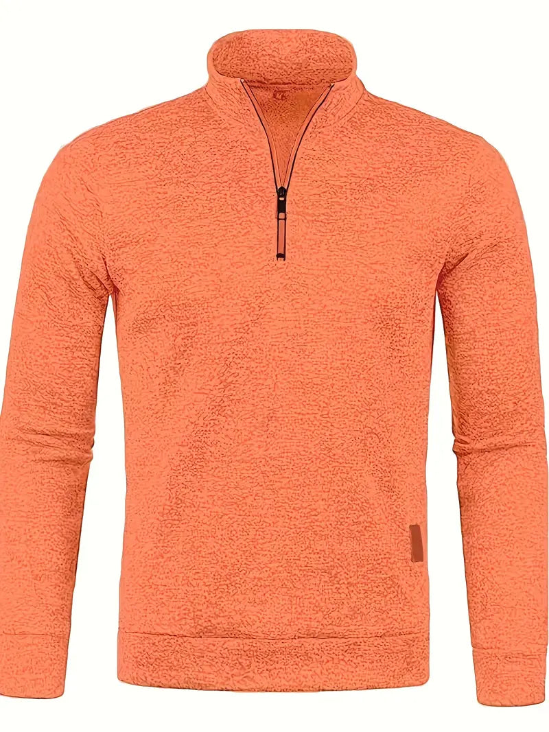 Relaxed Fit Men's Pullover Sweater