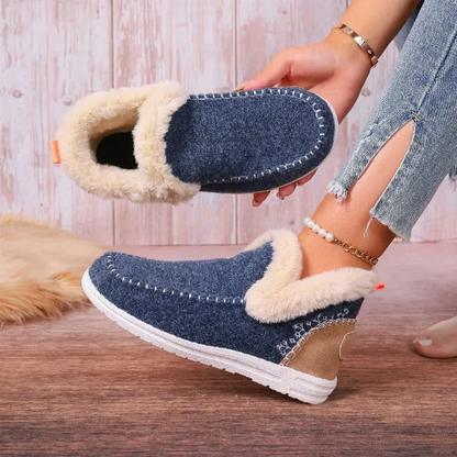 Orthopedic Winter Wool Snow Boots Cozy Winter Slipper