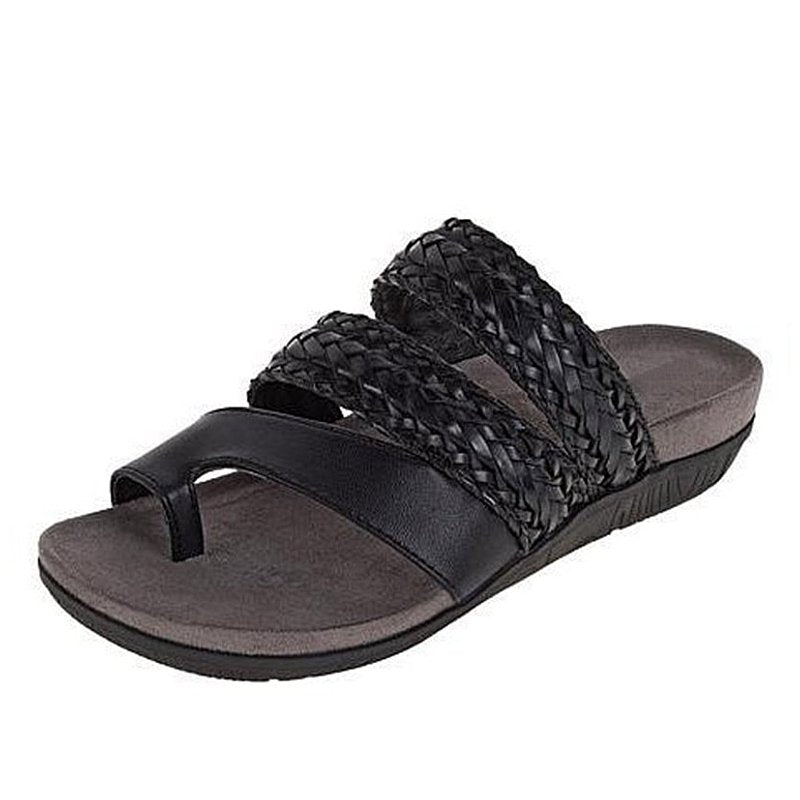 Best Walking Orthopedic Sandals For Bunion Women Waterproof Memory Foam Slides Summer