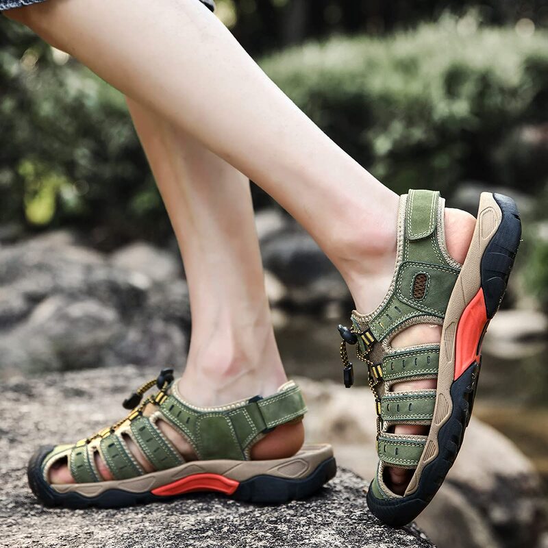 Men’s Orthopedic Sandals Arch Support and Pain Relief