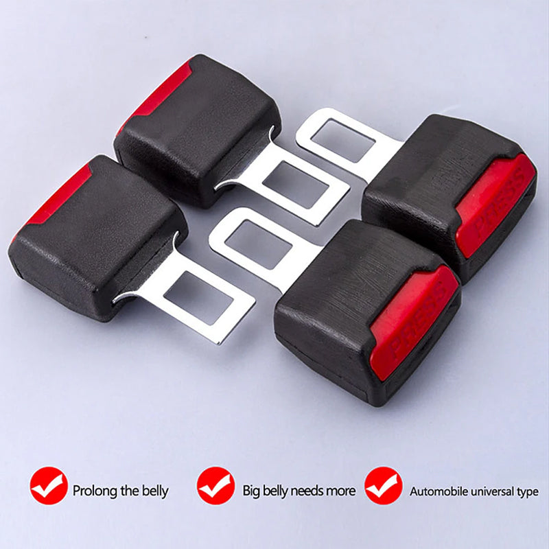 2 Packs Car Seat Belt Clip Extension