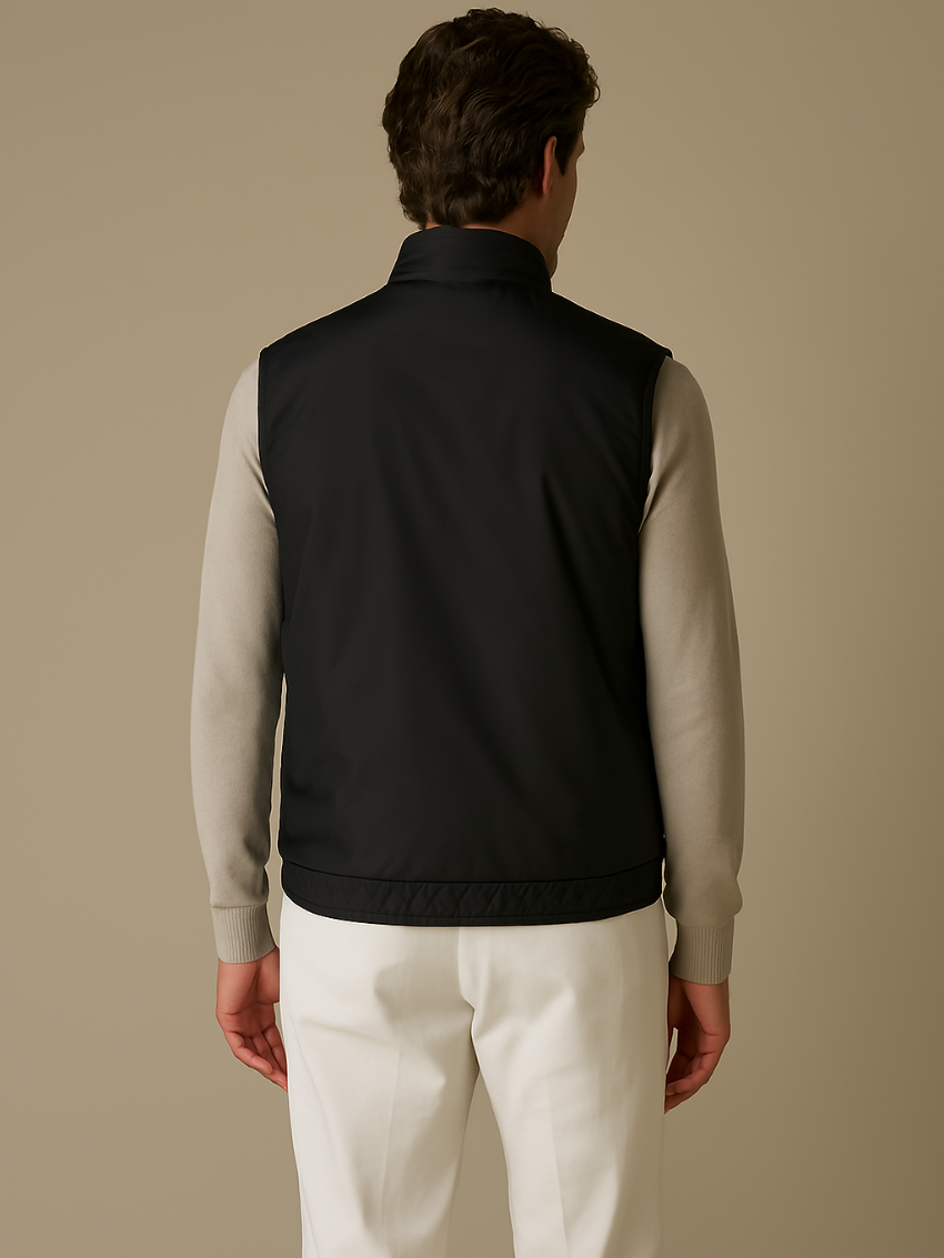 Timeless Reversible Puffer Vest Jacket