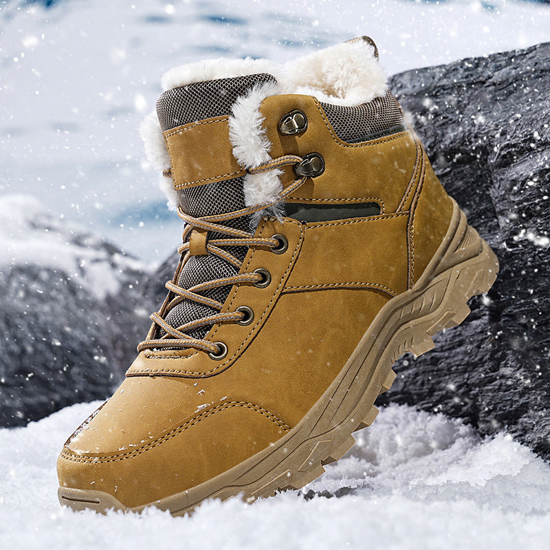Waterproof Leather Winter Boots 5 reviews