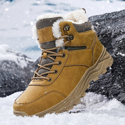 Waterproof Leather Winter Boots 5 reviews