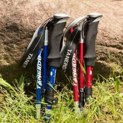 Collapsible Trekking Hiking Poles - OutfitLondon