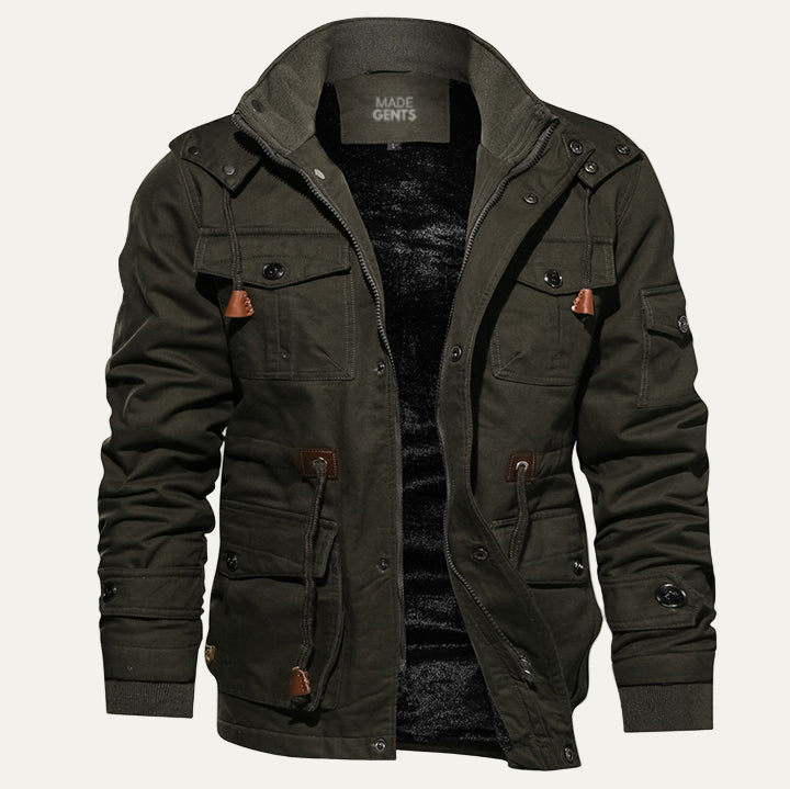 Tough Waterproof Work Cargo Jacket
