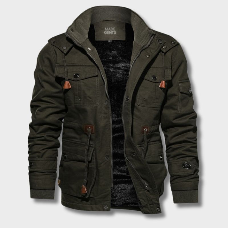 Tough Waterproof Work Cargo Jacket - OutfitLondon