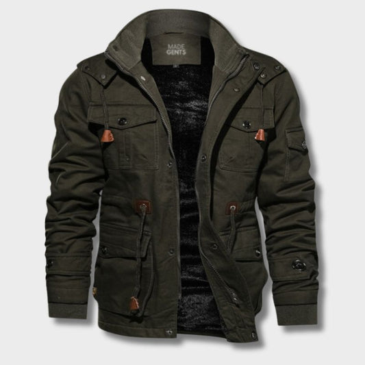 Tough Waterproof Work Cargo Jacket - OutfitLondon