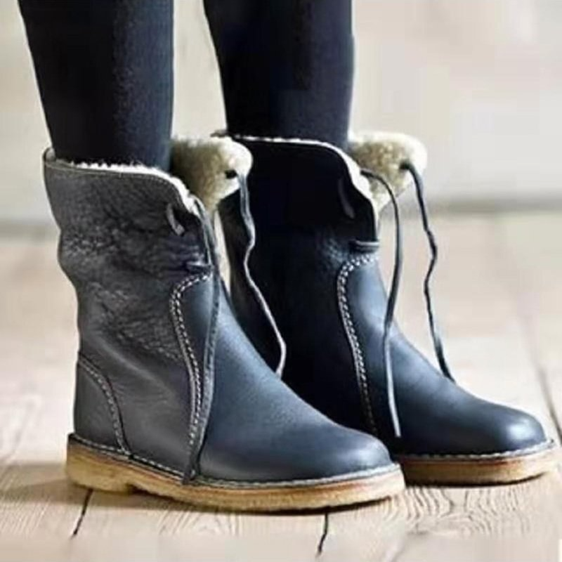 Warm Faux Fur Knee High Snow Boots