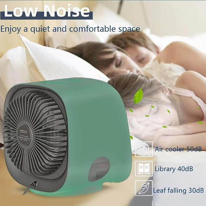 Mini Air Conditioner Fan – USB Powered Portable Air Cooler