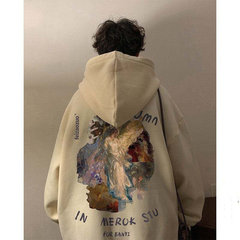 Men's Casual Oversized Cotton Hoodie