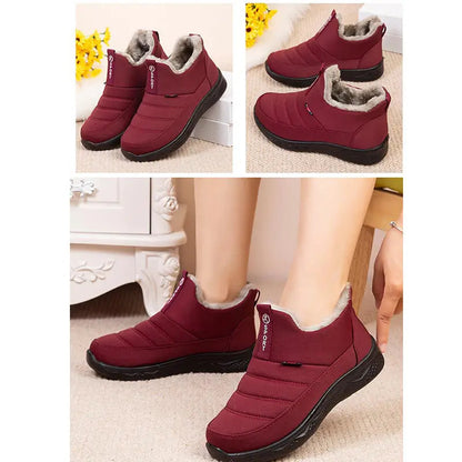 Waterproof Winter Ankle Boots for Women