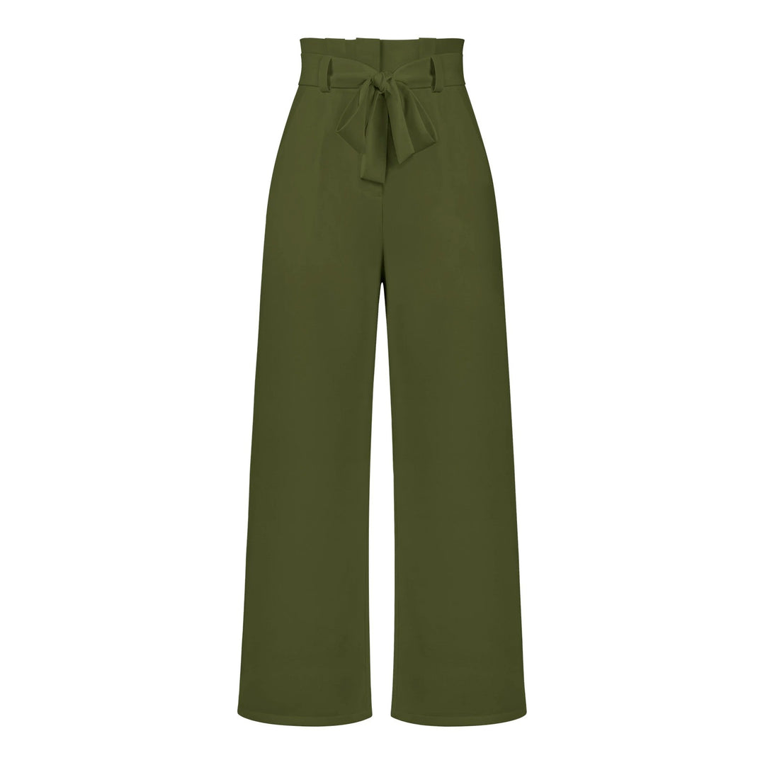 Elegant High Waisted Wide Leg Pants for Women