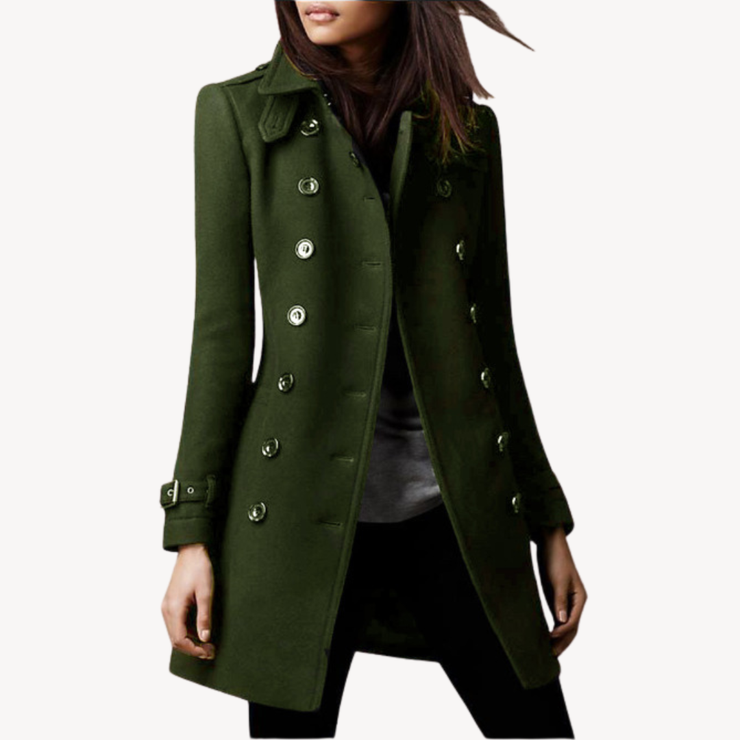 Classic Ladies Warm Coat - OutfitLondon