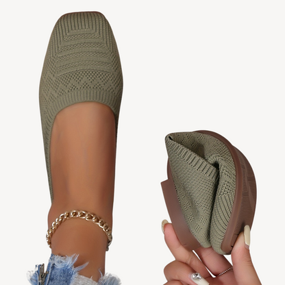 Comfortable Wide Toe Women's Flat Shoes