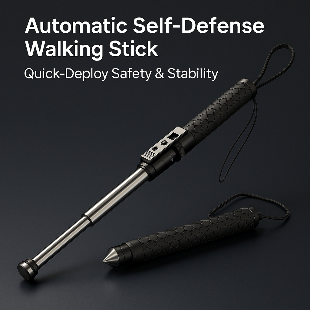 Portable Safety Cane with Balance Support - OutfitLondon