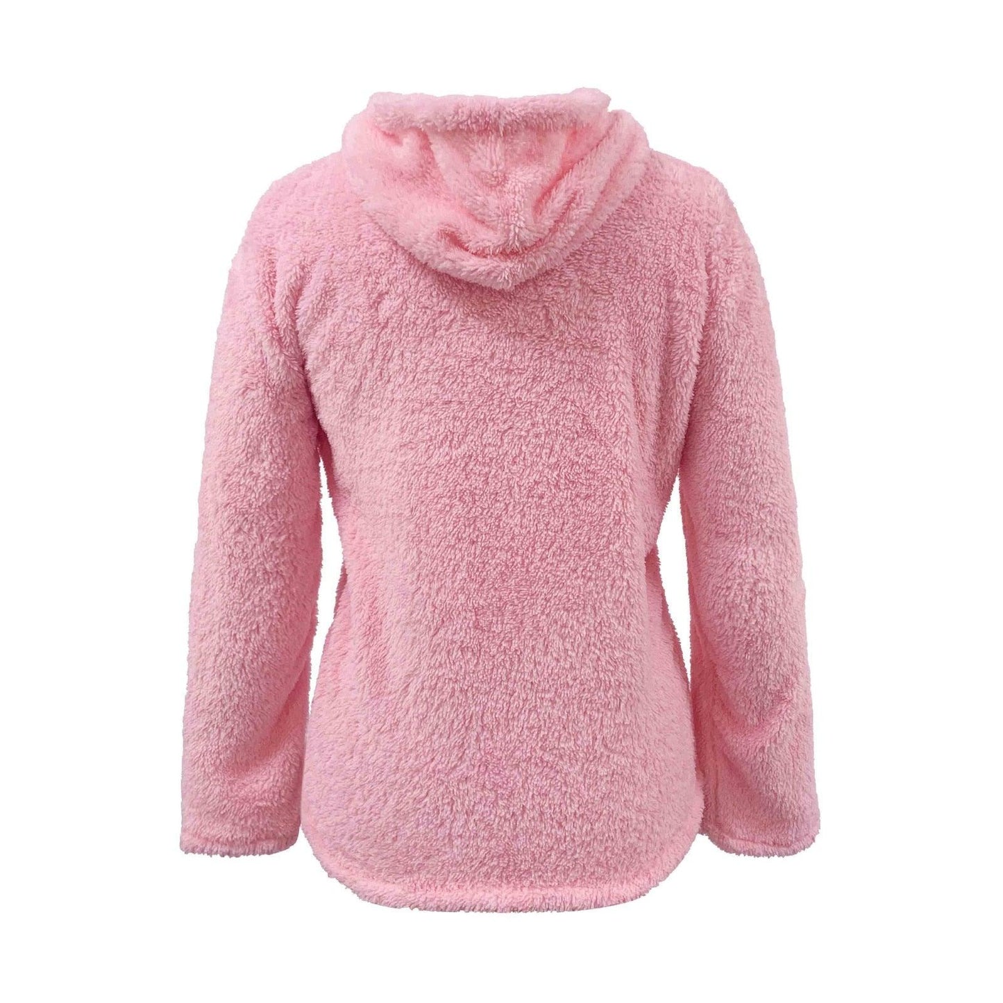 Soft Women's Fuzzy Hooded Sweater
