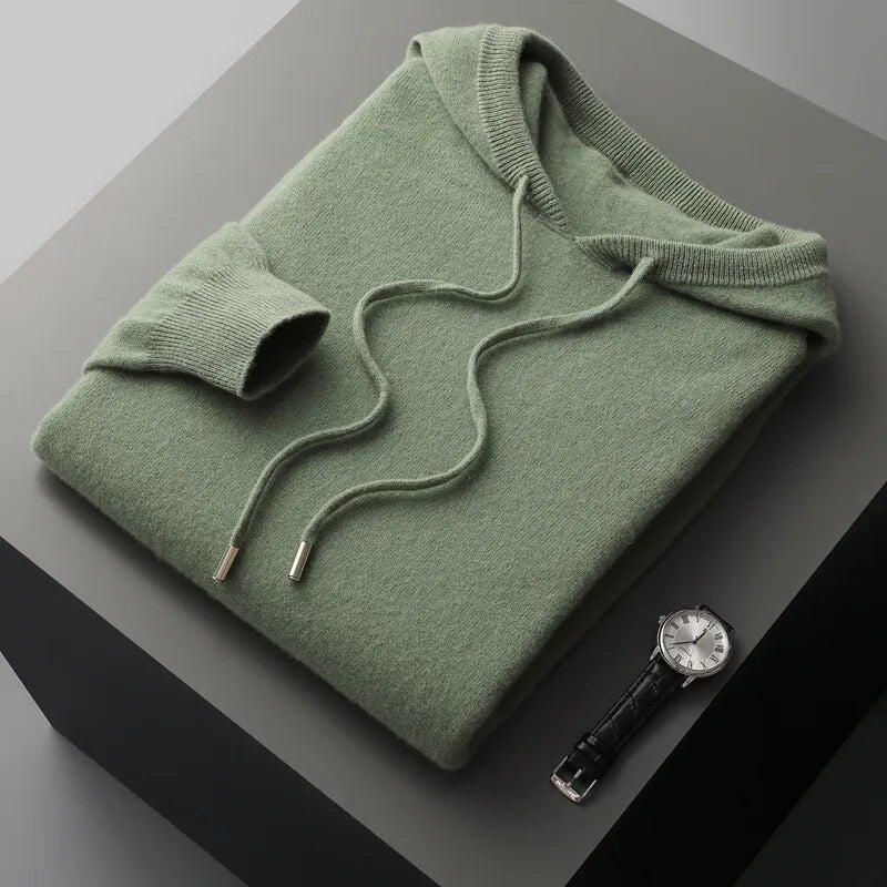 Relaxed Fit Men's Hoodie Sweater