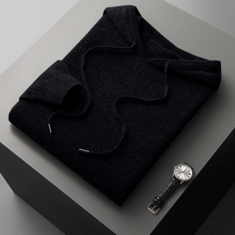Relaxed Fit Men's Hoodie Sweater