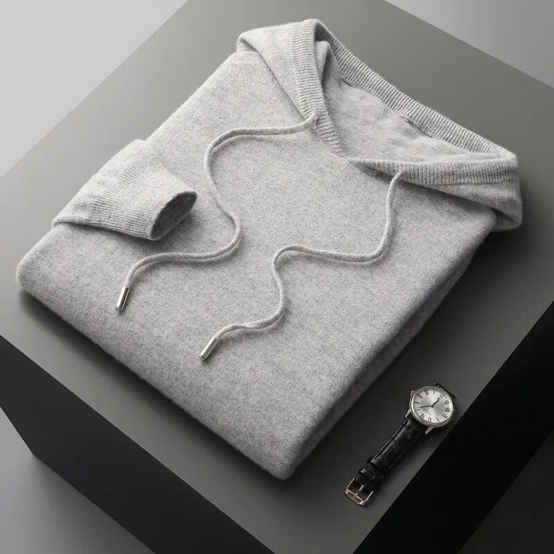 Relaxed Fit Men's Hoodie Sweater