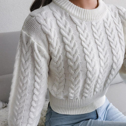 Ladies Cozy Knit Sweater