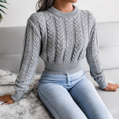 Ladies Cozy Knit Sweater