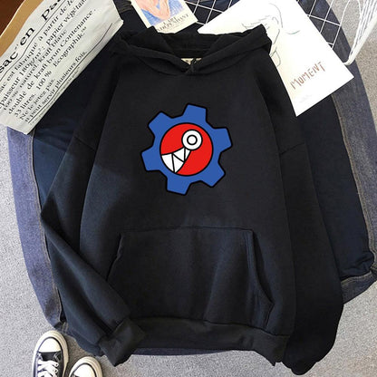 Anime Graphic Hooded Sweatshirt